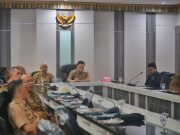 Wabup Mad Hasnurin Rakor Pengendalian Inflasi Bersama Kemendagri Secara Virtual
