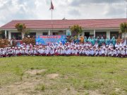 SDN 1 Bakhu Gelar cuci tangan serentak Sedunia