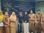 Kesbangpol Kota Metro Monev ke Kantor DPP Gamaestro Nusantara