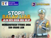 STOP!! BALAP LIAR JALAN RAYA BUKAN AREA BALAP