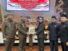 Rapat Paripurna DPRD Kota Metro Penyampaian SK DPRD Metro Rekomendasi Atas LKPJ Wali Kota Metro TA.2024