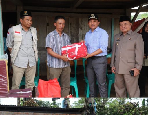 Nasib Malang Menimpa Salah Satu Warga Pekon Bahway Kecamatan Balik Bukit, Rumahnya Dilalap Si Jago Merah