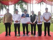 BUPATI DEDI IRAWAN KUKUHKAN ANGGOTA KSB MANDIRI SEJATI DAN PENGGAWA V ULU
