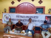 Reses DPRD Metro Barat–Selatan, Deswan Soroti Infrastruktur Rusak dan Pentingnya Pajak