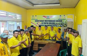 Pendaftaran Calon Ketua Golkar Lampung Barat Resmi Ditutup, Tomi Ardi Jadi Satu-satunya Pendaftar