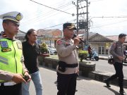 Polres Lampung Barat Amankan Aksi Unjuk Rasa LSM Laskar NKRI di Kejaksaan Negeri Lampung Barat