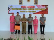 Wabup Mad Hasnurin Hadiri Pisah Sambut Wakapolres Lampung Barat