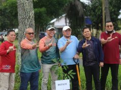 Pemkab Lambar Tanam 50 Pohon Buah dan Bersih-bersih Peringati Hari Lingkungan Hidup Sedunia